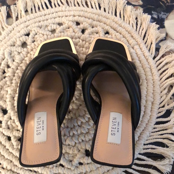 Steven by Steve Madden Imara Square Toe Heels Size 6 - Picture 2 of 6